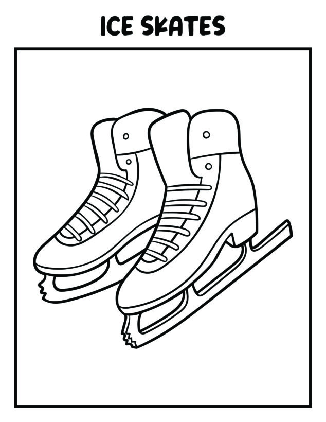 January Coloring Pages for Kids