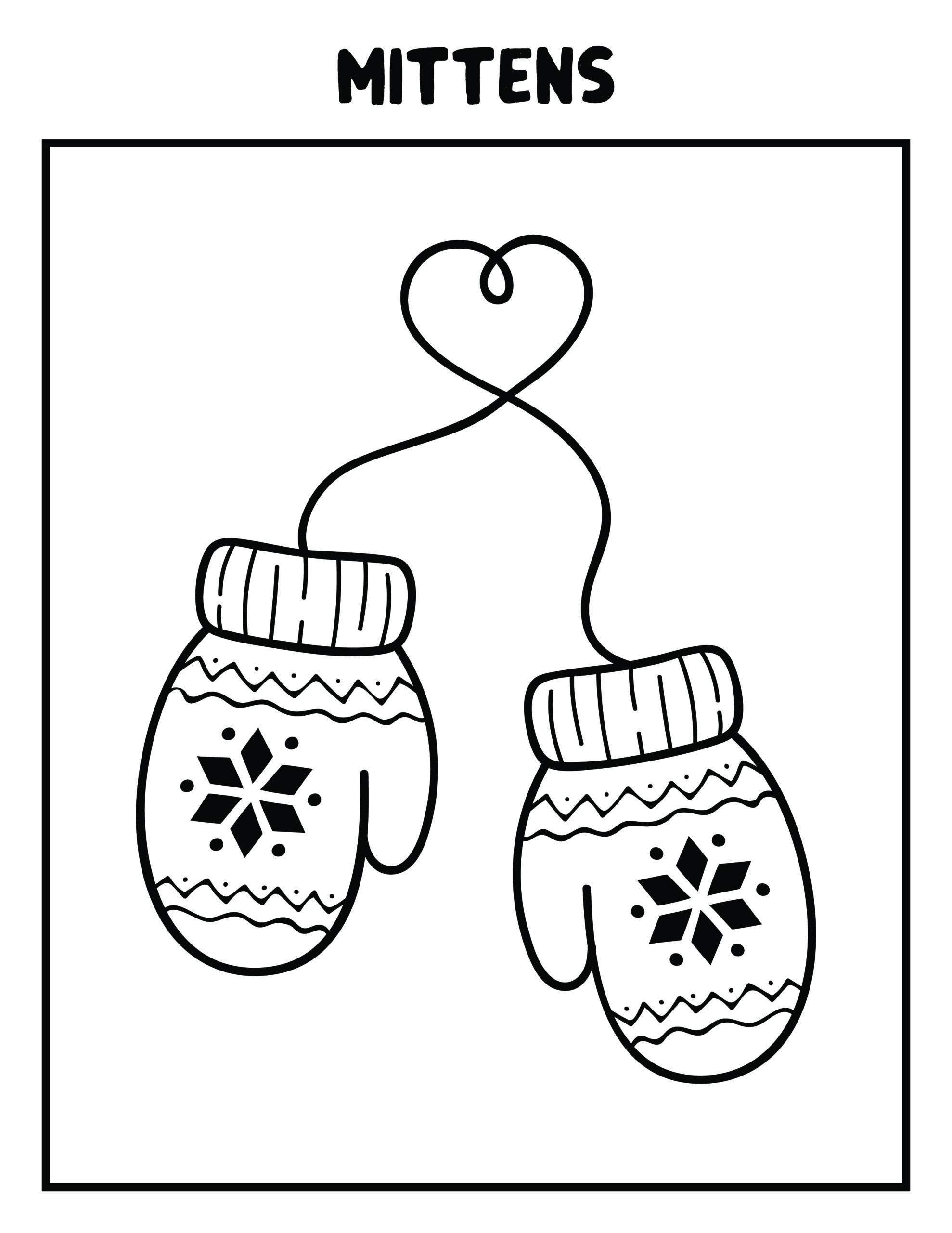 January Coloring Pages for Kids - 6 FREE ONES - Mom Generations