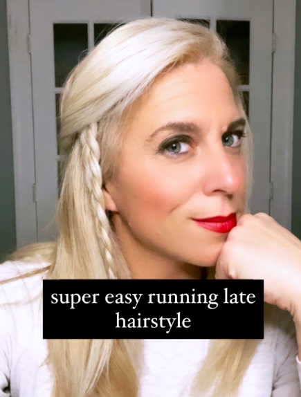 running late hairstyles