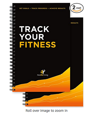 Workout/Fitness and/or Nutrition Journal/Planners - Designed by Experts, w/Illustrations