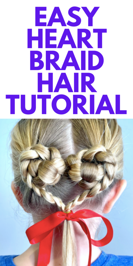 watch out for the woestmans: Heart Braid Tutorial