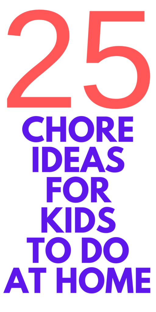 25 Chores for Kids to Earn Money