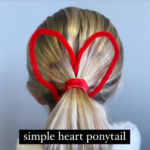 Heart Hairstyle for Girls