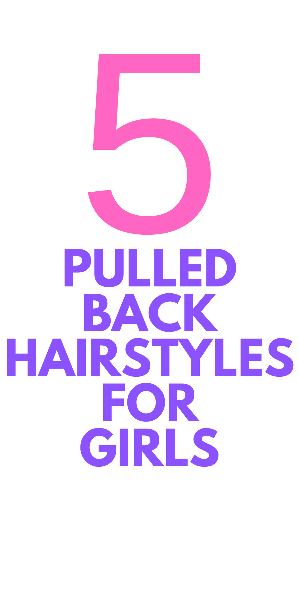 5 Pulled Back Hairstyles - Stylish Life for Moms