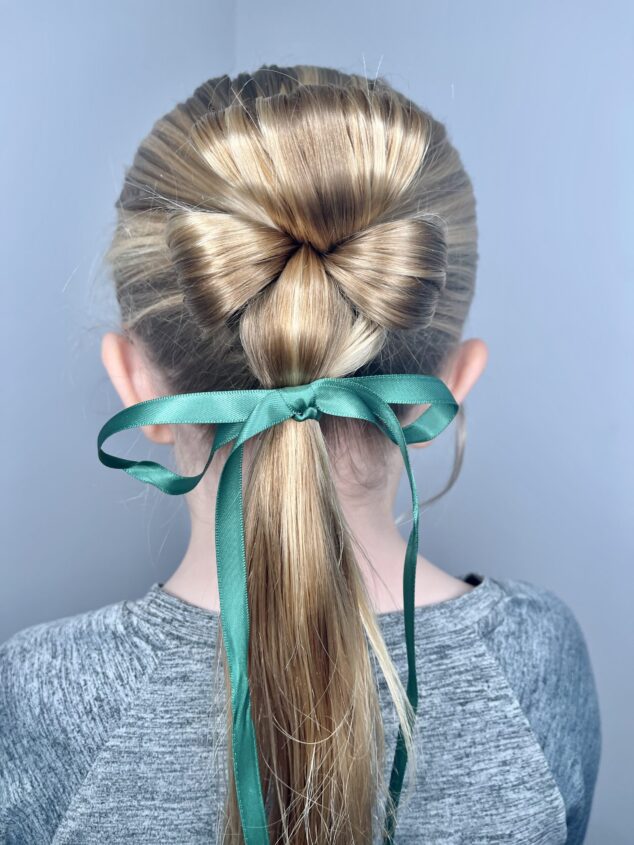 St. Patrick's Day Hairstyle - Shamrock