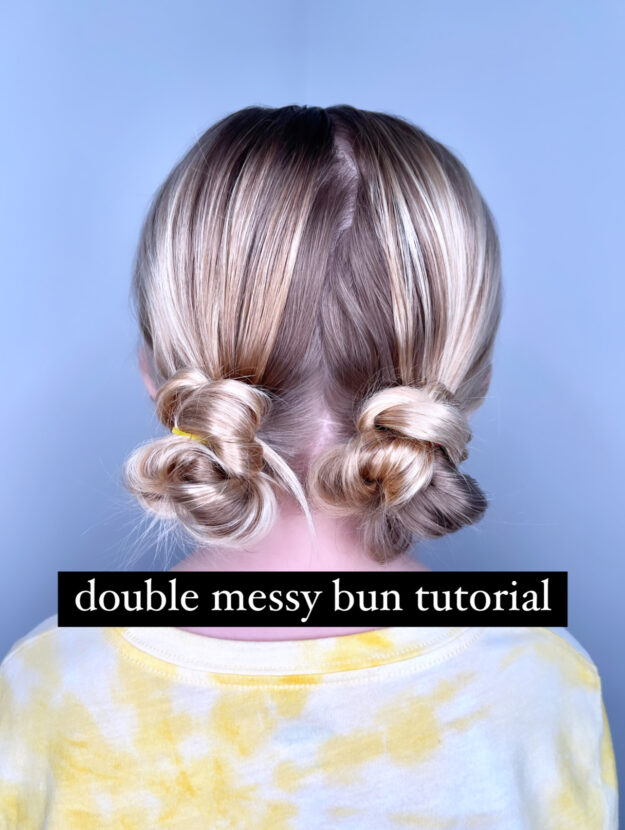 easy buns for long hair