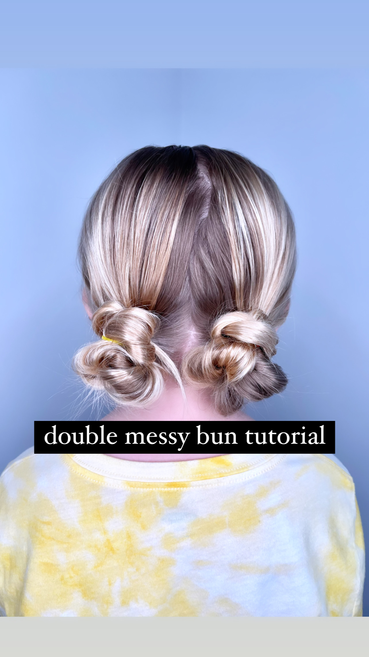 Easy Buns for Long Hair - Stylish Life for Moms