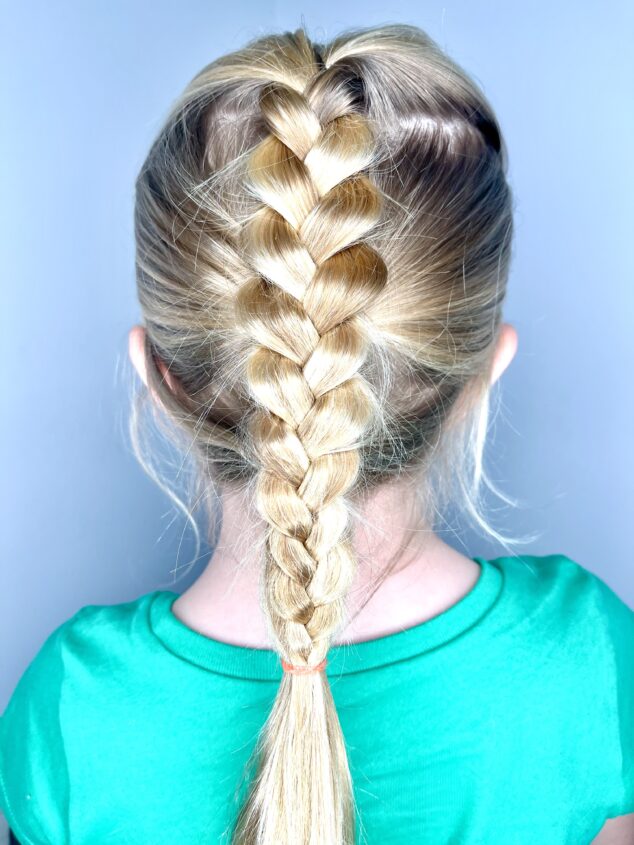 How to Do a Pancake Braid