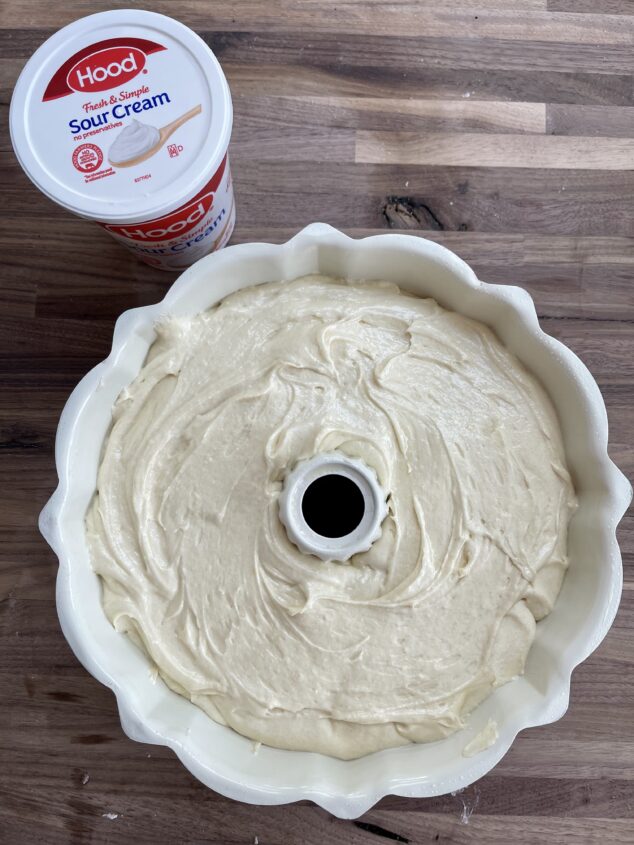 Lemon and Sour Cream Pound Cake