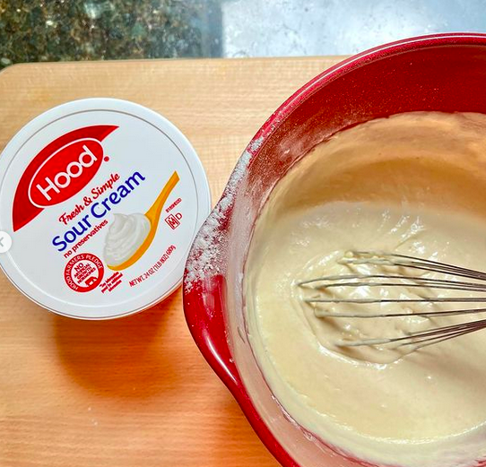 Recipe for Sour Cream Pancakes