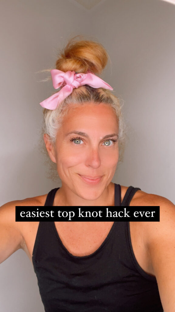 Easiest Top Knot Ever