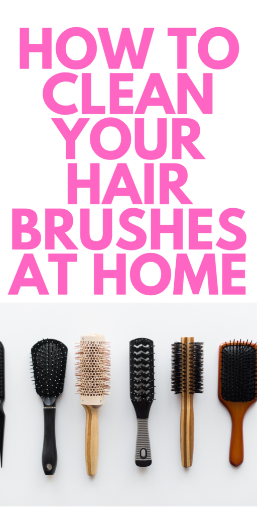 How to Wash Hair Brushes