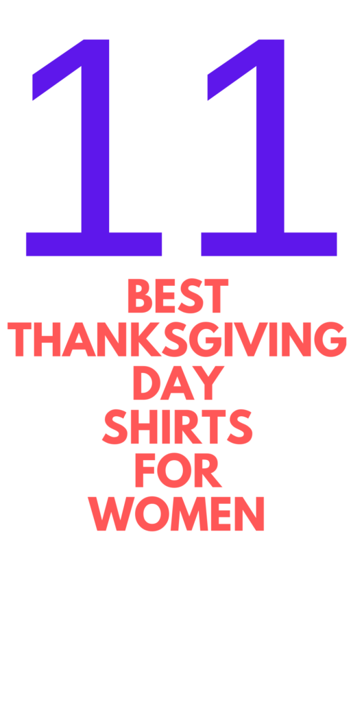 Best Thanksgiving Shirts for Women