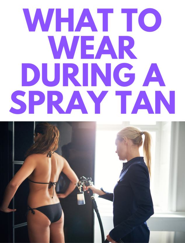 Do you wear a bra for a spray tan? - Hello Betty Company