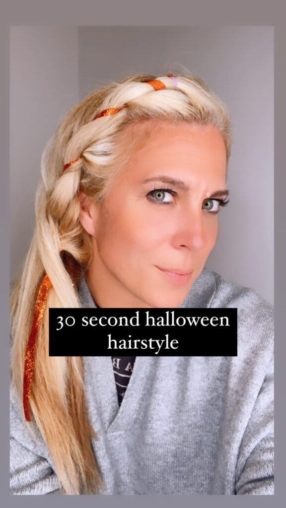 30 second Halloween Hairstyle 