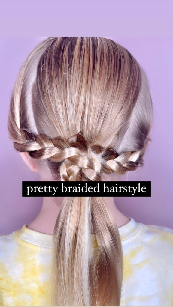 Braided Flower Tieback | Hairstyles for Long Hair - Cute Girls Hairstyles