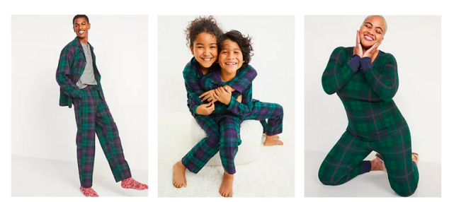 Old navy christmas pajamas 2021 hot sale