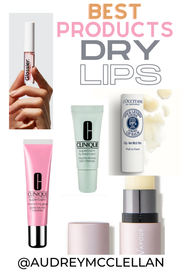 BEST PRODUCTS FOR DRY LIPS