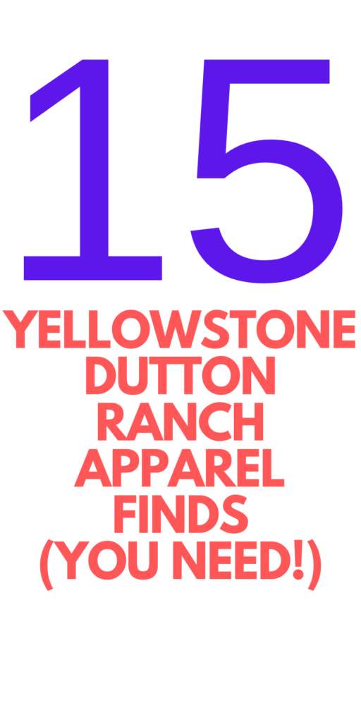 Yellowstone Dutton Ranch Apparel