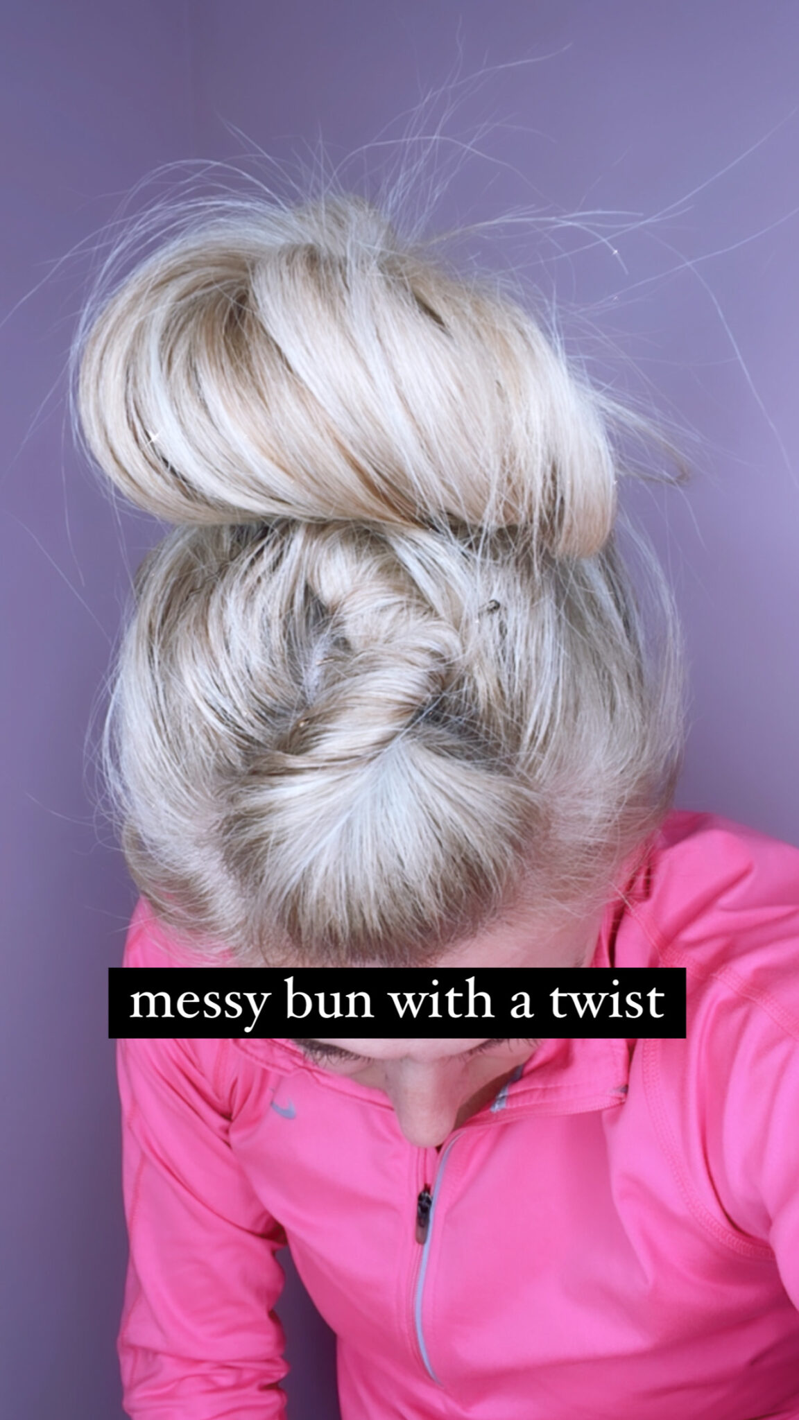 TikTok Messy Bun Stylish Life for Moms
