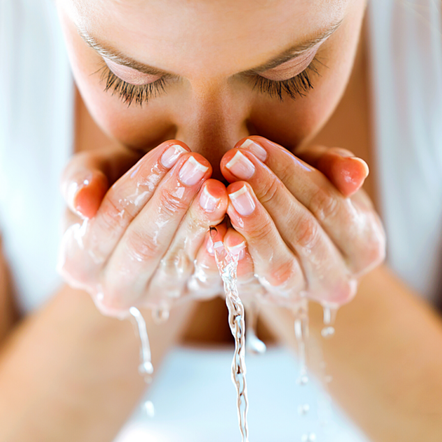 how to wash your face