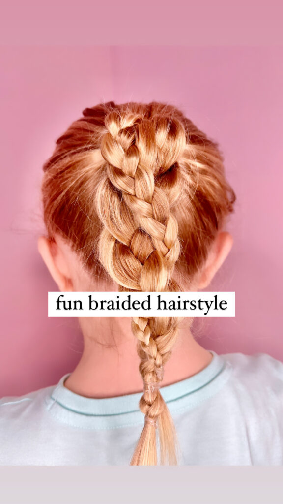 easy braided hairstyles for kids