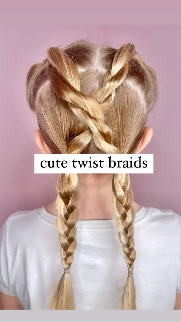 easy braided hairstyles for kids