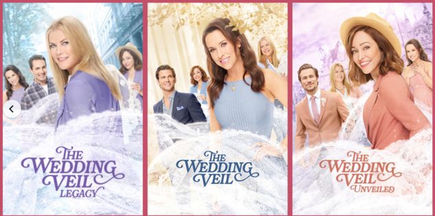LOVEUARY is the new February on Hallmark Channel with the Original Premiere of "The Wedding Veil Legacy" on Saturday, Feb. 19th at 8pm7c!
