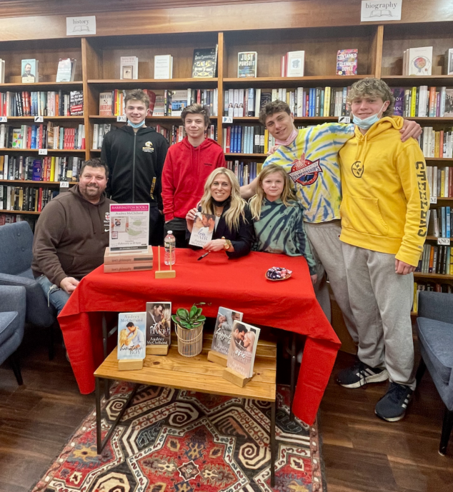 My FIRST Book Signing at Barrington Books