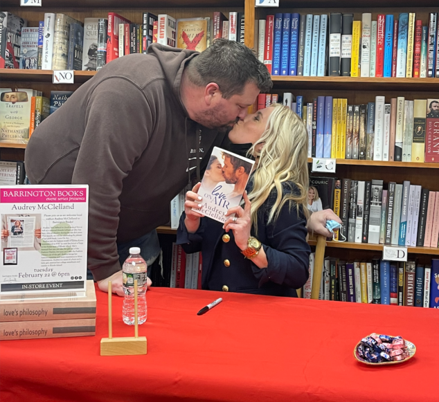 My FIRST Book Signing at Barrington Books