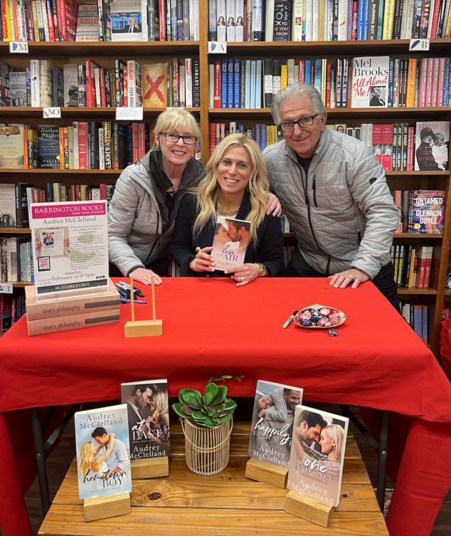 My FIRST Book Signing at Barrington Books