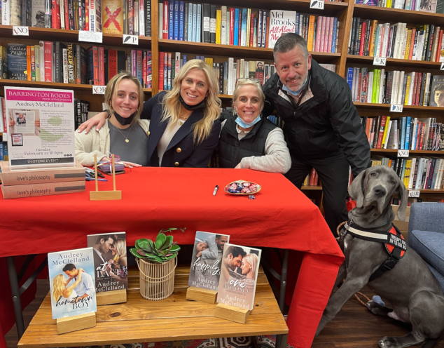 My FIRST Book Signing at Barrington Books