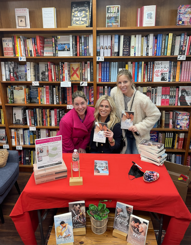 My FIRST Book Signing at Barrington Books