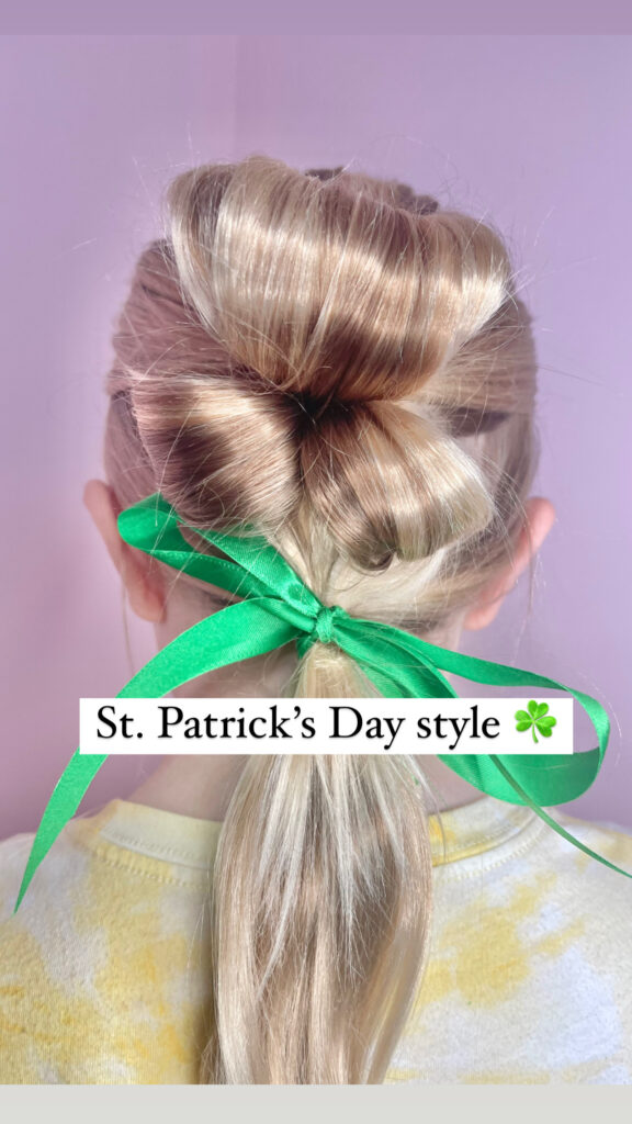 St. Patrick's Day Hairstyle