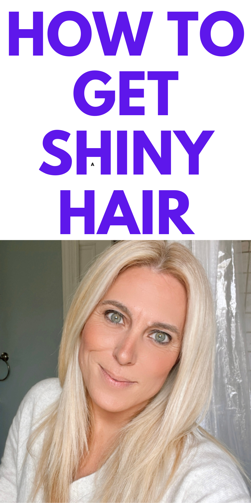 How To Get Shiny Hair - Stylish Life for Moms