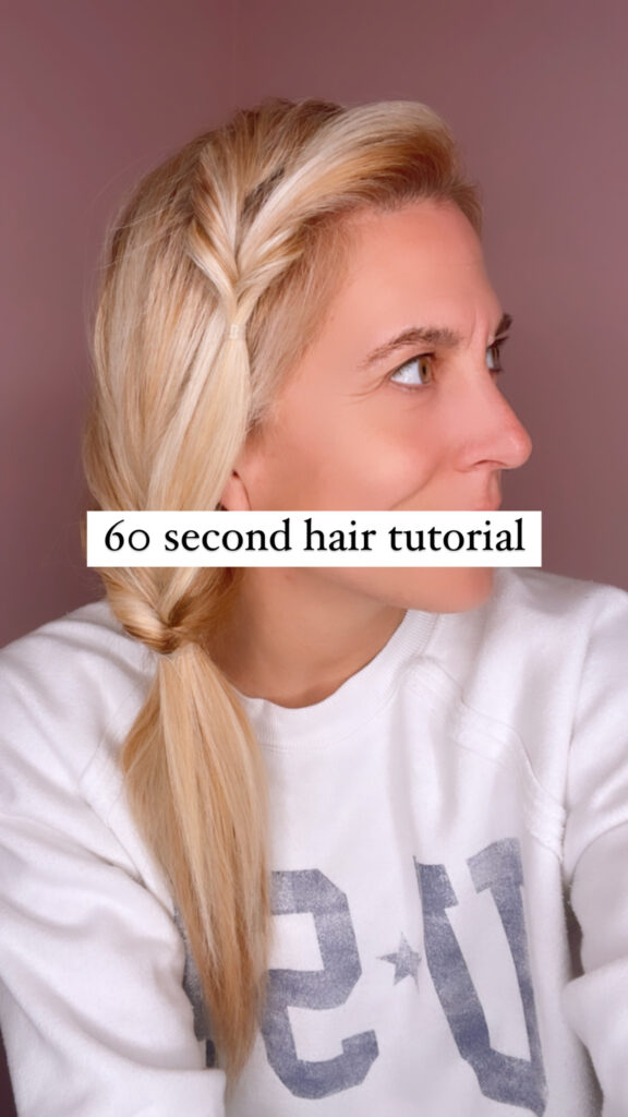 60 second hairstyles