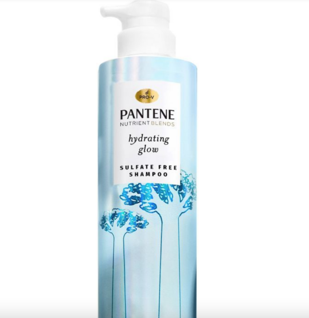 Pantene Sulfate and Silicone Free Baobab Shampoo, Hydrates for Soft Healthy Hair, Nutrient Blends