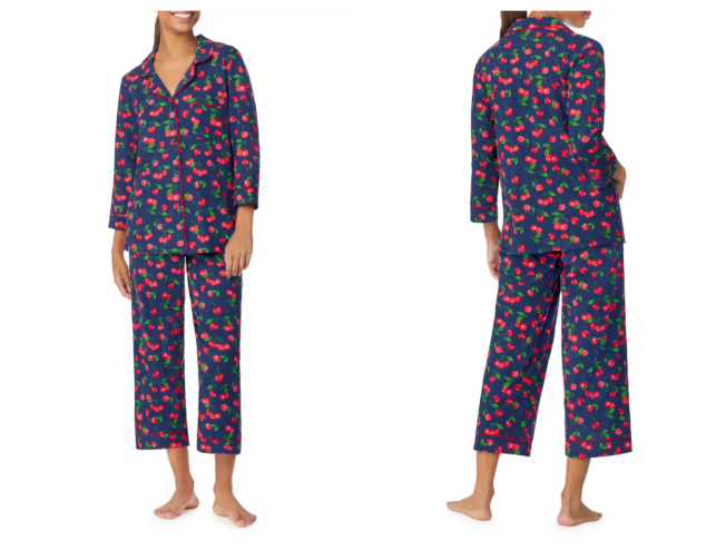 BedHead Print Crop Pajamas