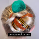 Cute Bun Hairstyle - Pumpkin Bun
