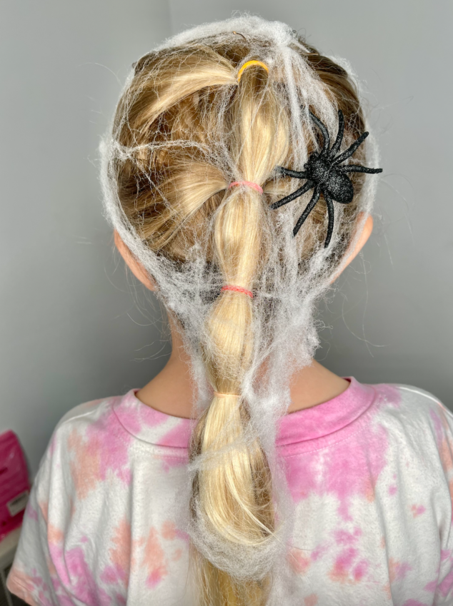 Cute Halloween Hairstyle