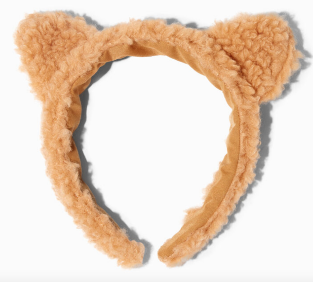 Claire's Club Sherpa Bear Ear Headband - $4.79