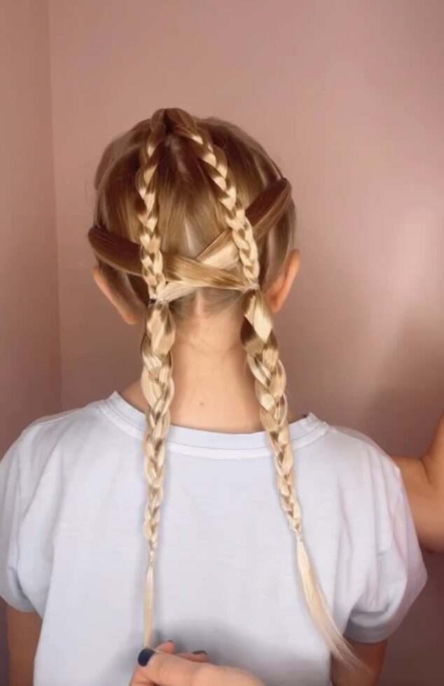 here's another no braid hairstyle for my girlies who can't braid thems... |  softball | TikTok