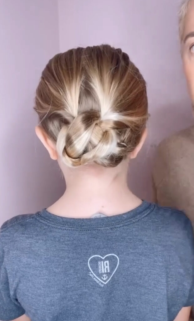 2 Pretty Bun Hairstyles for Long Hair - Stylish Life for Moms