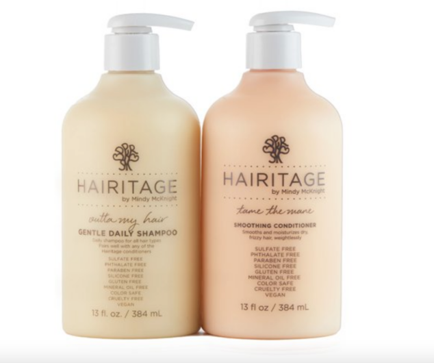 Hairitage Outta My Hair Gentle Daily Shampoo & Tame the Mane Smoothing Conditioner 