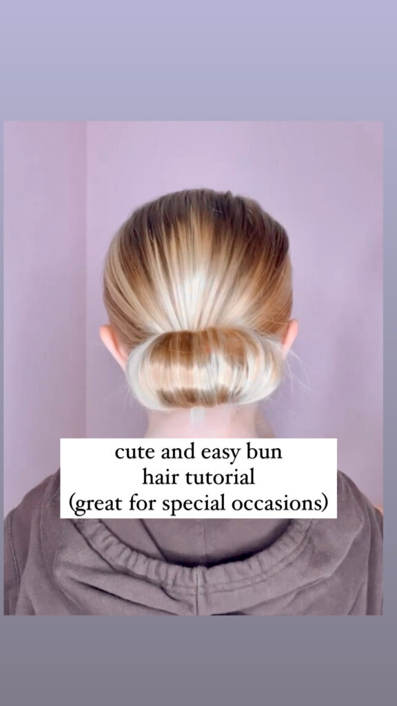 How to Create an Infinity Bun | Updo Hairstyles - Cute Girls Hairstyles