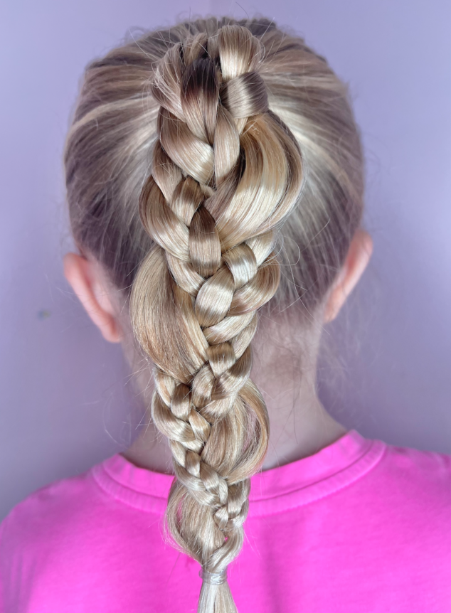 SIMPLE HAIRSTYLES FOR BEGINNERS – 1 BRAID 6 HAIRSTYLES (Twisted Rope Braid)  - Everyday Hair inspiration