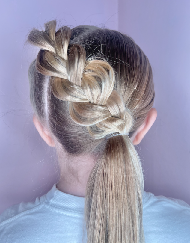 How To French Braid, hair4myprincess - YouTube