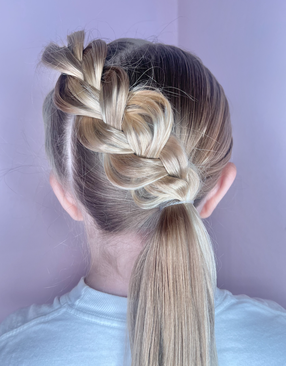 How To Do A Side Braid Stylish Life For Moms 0370