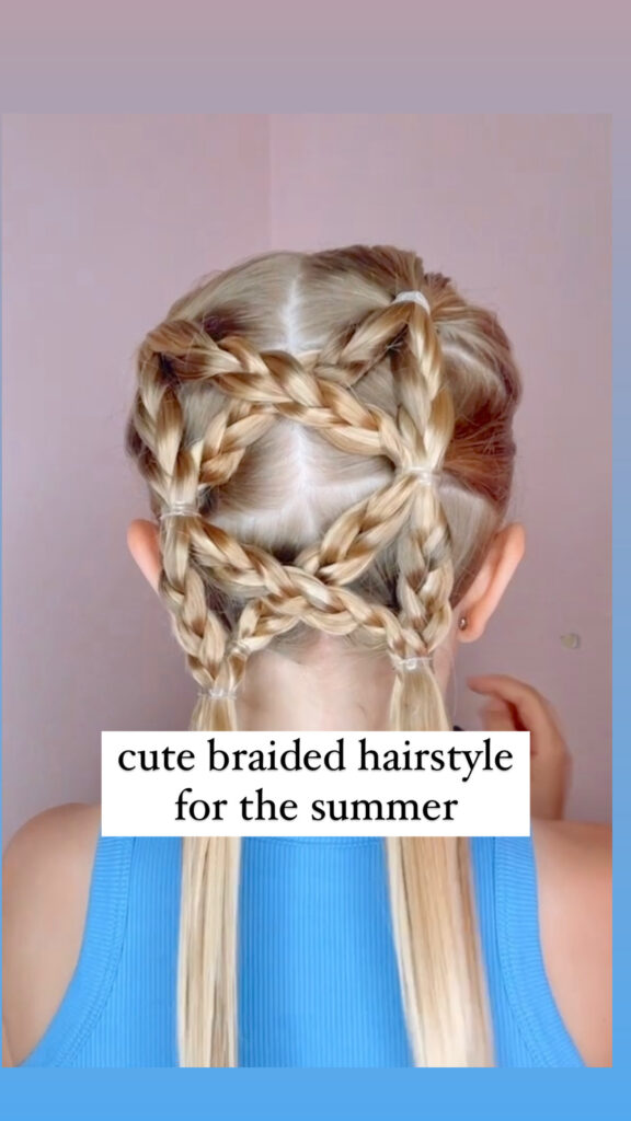 Diamond Infinity Braid | The Perfect Summer Look - Cute Girls Hairstyles