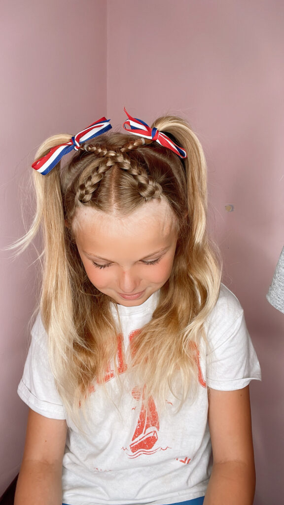 cute half up hairstyle for summer